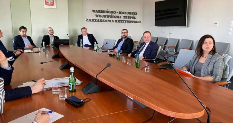 Spotkanie w Warmińsko – Mazurskim Urzędzie Wojewódzkim w Olsztynie